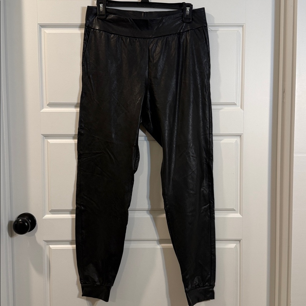 Commando FAUX LEATHER JOGGER black Medium - Picture 6 of 9